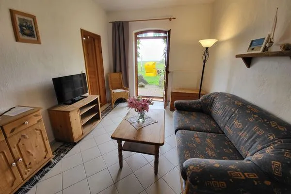 Wohnzimmer  Pension Schmelzer Wohnung 11