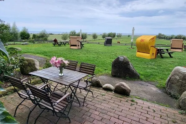 Gartenblick  Pension Schmelzer Wohnung 11