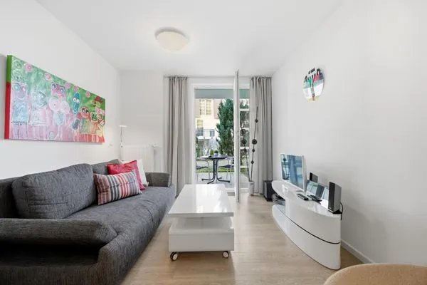 Wohnzimmer  Residenz am Balmer See, Whg. 09