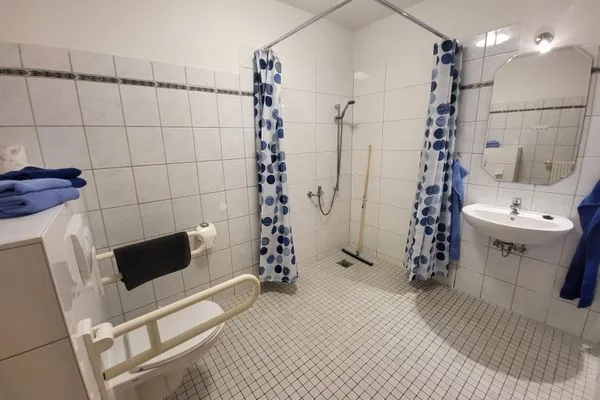 Badezimmer  Pension Schmelzer Wohnung 14
