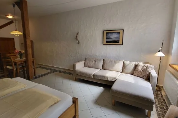 Wohnzimmer  Pension Schmelzer Wohnung 15