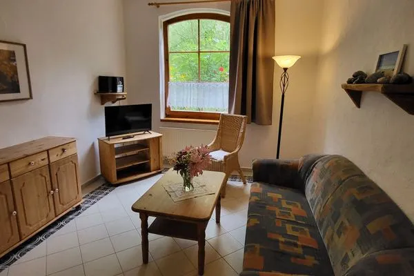 Wohnzimmer  Pension Schmelzer Wohnung 16