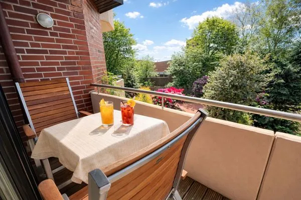 Balkon  Haus Wattenmeer Wohnung 7