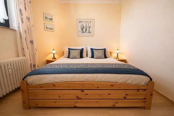 Schlafzimmer  Haus Wattenmeer Wohnung 7