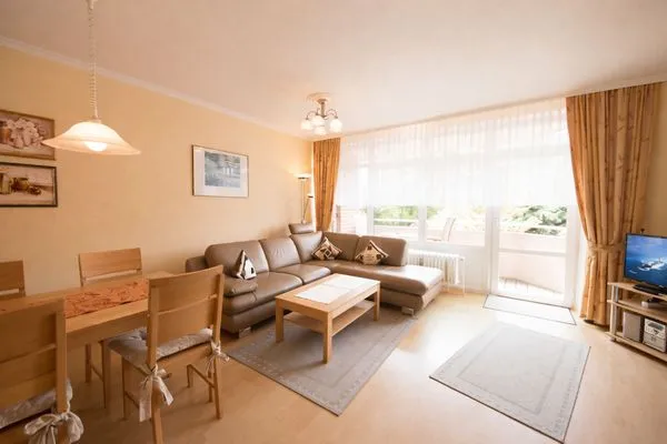 Wohnzimmer  Haus Wattenmeer Wohnung 7