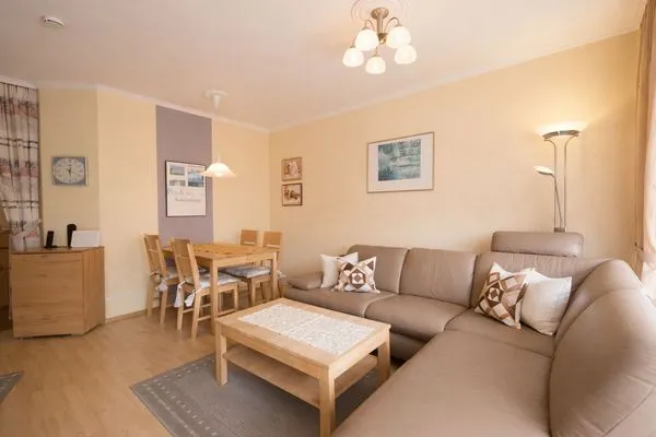 Wohnzimmer  Haus Wattenmeer Wohnung 7