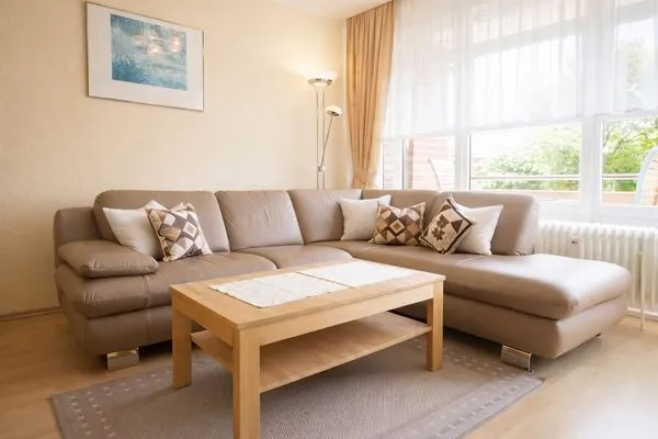 Wohnzimmer  Haus Wattenmeer Wohnung 7