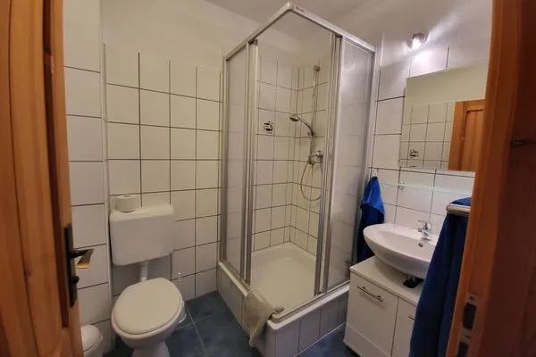 Badezimmer  Pension Schmelzer Wohnung 31