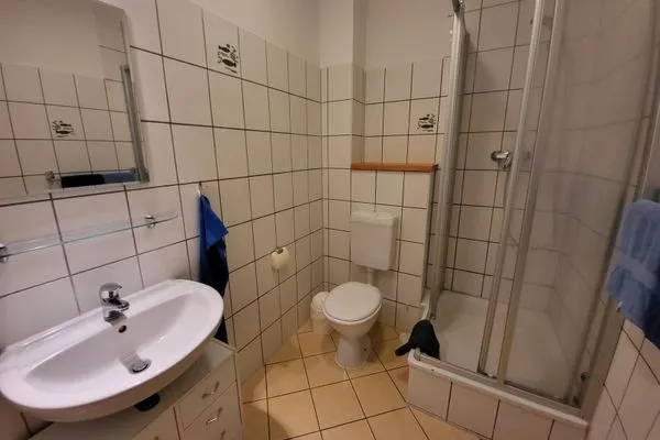Badezimmer  Pension Schmelzer Wohnung 33