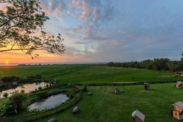 Gartenblick  Pension Schmelzer Wohnung 7