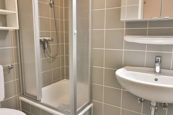 Badezimmer  Fewo am Kurzentrum