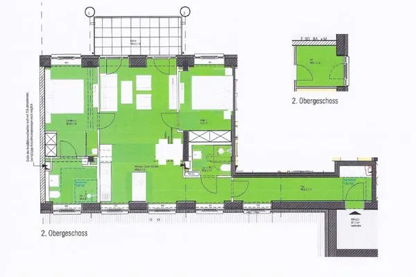 Grundriss  FeWo Grumsin in PRORA - 4.21
