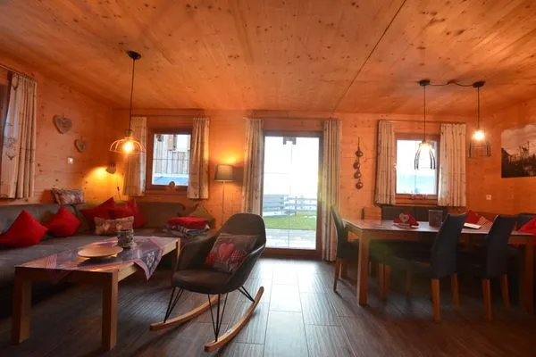 Wohnzimmer  Allgäuglück - Feriendorf Via Claudia Haus 74