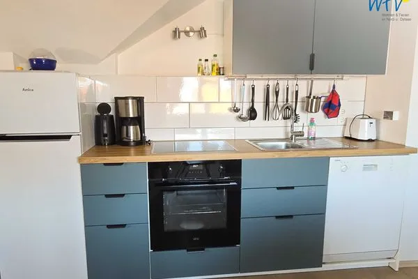 Küche / Küchenzeile Kirchstr. 38 Borkum Ferienwohnung 38