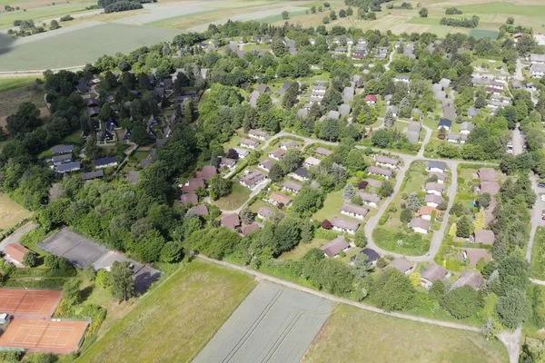 Vogelperspektive  Ferienhaus Blätterdach