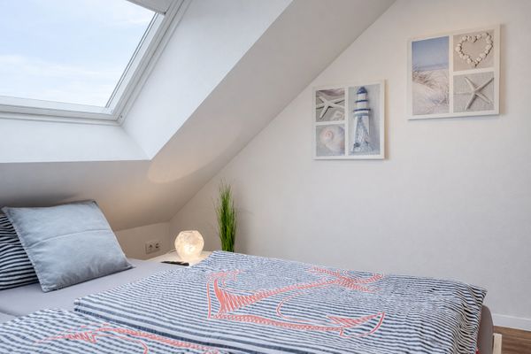 Ferienwohnung Haus Santje Norderney - Schlafzimmer