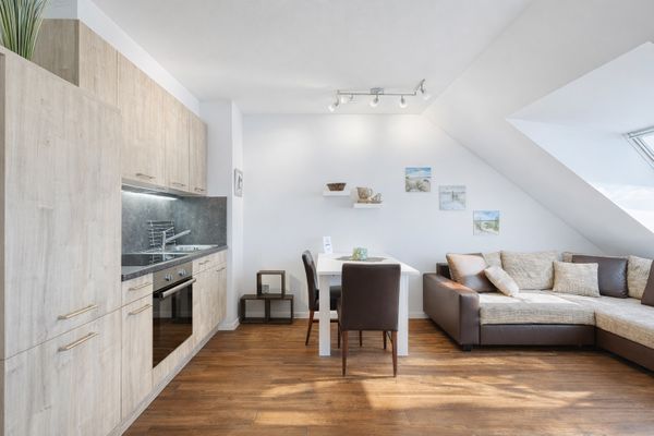  Ferienwohnung Haus Santje Norderney - Küche / Küchenzeile