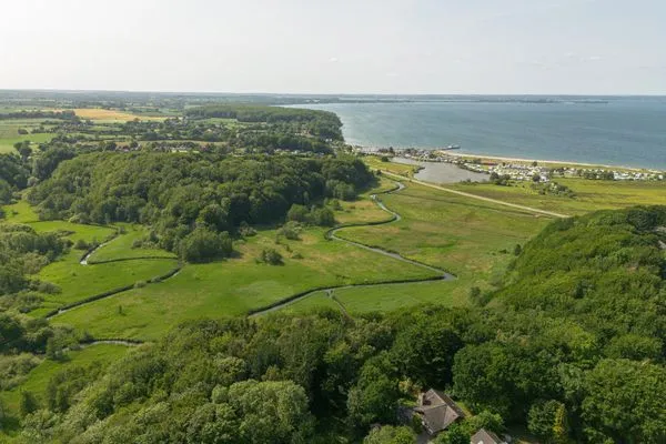 Blick aus Westerholz über da Autal und Langballigau  Ankerplatz No. 8