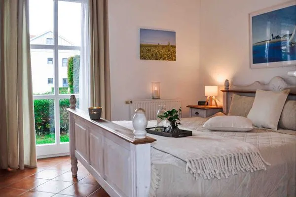 Schlafzimmer  Ferienwohnung Poseidon Residenz Störtebecker