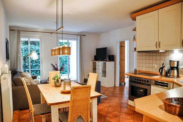 Küche / Küchenzeile  Ferienwohnung Poseidon Residenz Störtebecker