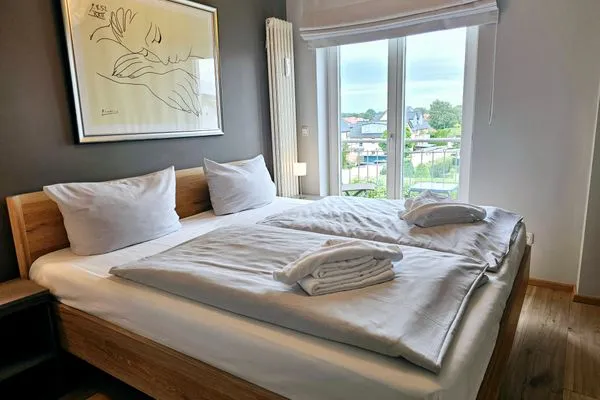 Schlafzimmer  Residenz Strandstraße 14 Ferienwohnung 16