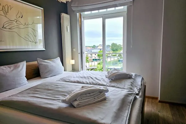 Schlafzimmer  Residenz Strandstraße 14 Ferienwohnung 16