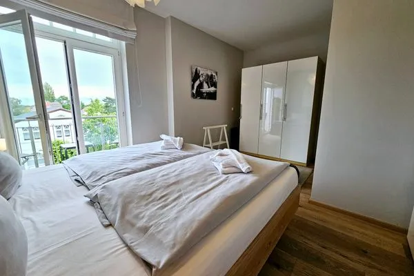Schlafzimmer  Residenz Strandstraße 14 Ferienwohnung 16
