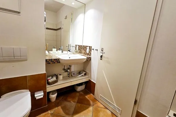 Badezimmer  Residenz Strandstraße 14 Ferienwohnung 16