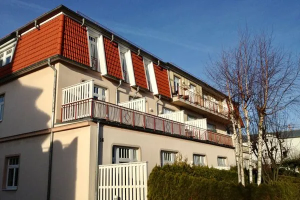 Fassade / Eingang  Residenz Strandstraße 14 Ferienwohnung 16