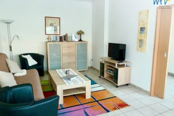Wohnzimmer Haus Wilhelm-Feldhoff Ferienwohnung Veen