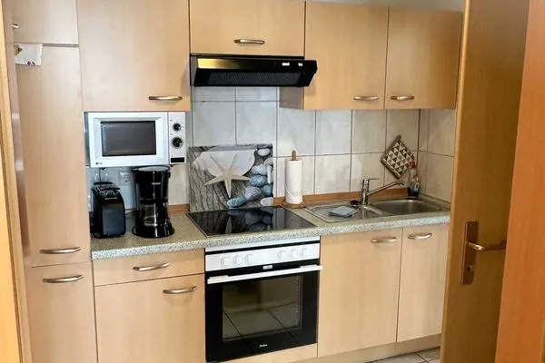 Küche / Küchenzeile Haus Wilhelm-Feldhoff Ferienwohnung Veen