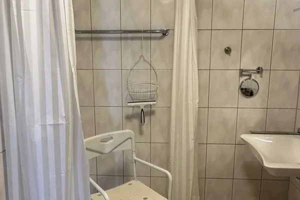 Badezimmer Haus Wilhelm-Feldhoff Ferienwohnung Veen
