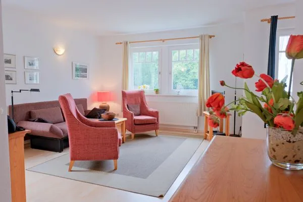 Wohnzimmer  Apartmenthaus Sonnenburg Ferienwohnung 11