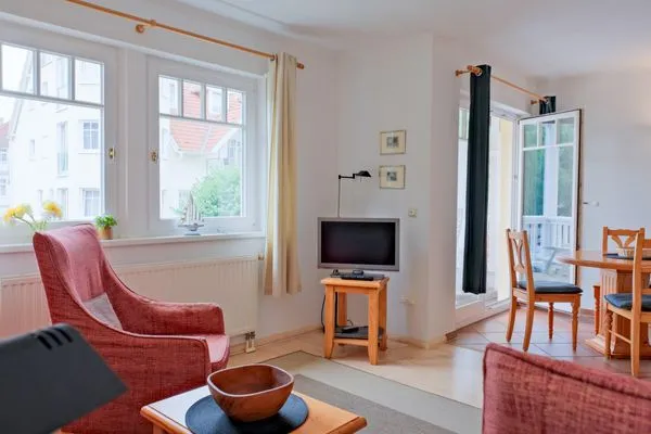 Wohnzimmer  Apartmenthaus Sonnenburg Ferienwohnung 11