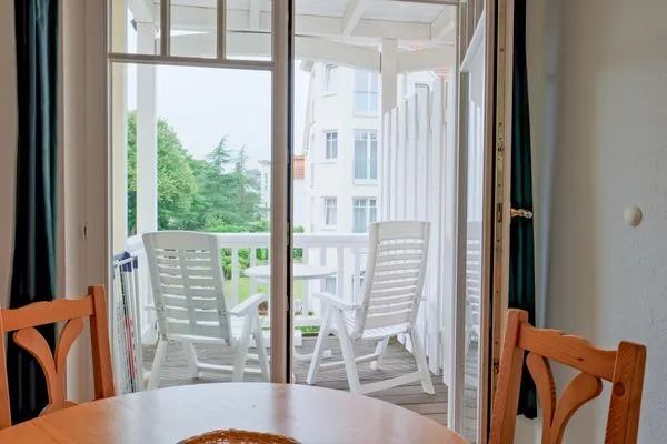 Balkon  Apartmenthaus Sonnenburg Ferienwohnung 11