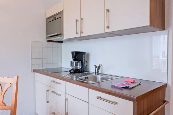 Küche / Küchenzeile  Apartmenthaus Sonnenburg Ferienwohnung 11