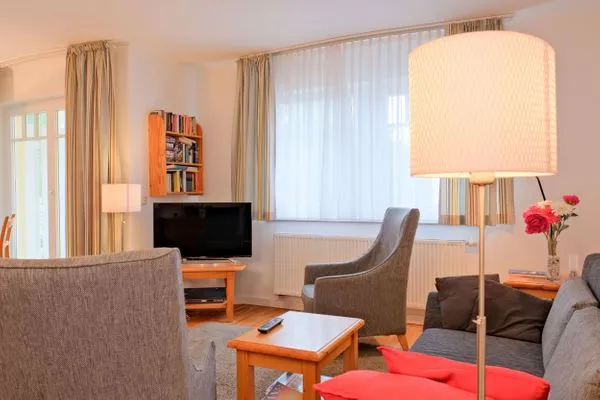Wohnzimmer  Apartmenthaus Sonnenburg Ferienwohnung 12