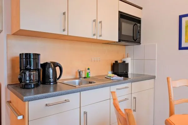 Küche / Küchenzeile  Apartmenthaus Sonnenburg Ferienwohnung 12