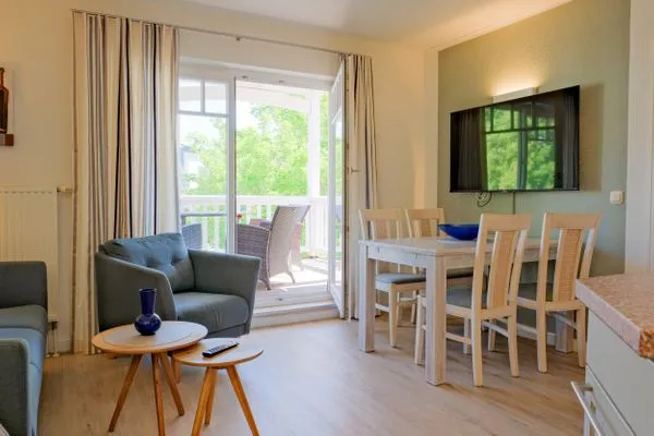 Wohnzimmer  Apartmenthaus Sonnenburg Ferienwohnung 13