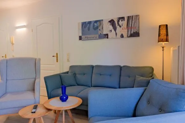 Wohnzimmer  Apartmenthaus Sonnenburg Ferienwohnung 13