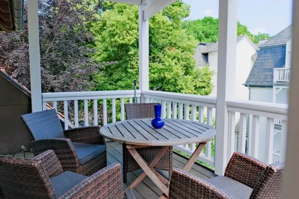 Balkon  Apartmenthaus Sonnenburg Ferienwohnung 13