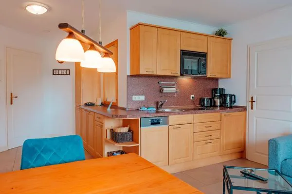 Küche / Küchenzeile  Apartmenthaus Sonnenburg Ferienwohnung 16