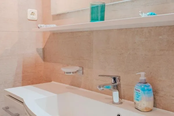 Badezimmer  Apartmenthaus Sonnenburg Ferienwohnung 16