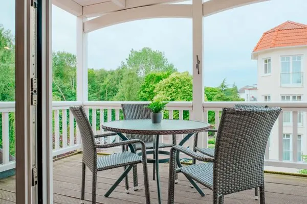 Balkon  Apartmenthaus Sonnenburg Ferienwohnung 16