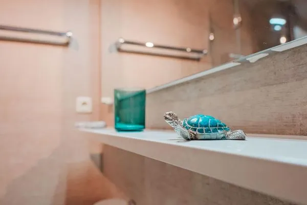 Badezimmer  Apartmenthaus Sonnenburg Ferienwohnung 16