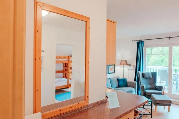 Wohnzimmer  Apartmenthaus Sonnenburg Ferienwohnung 16