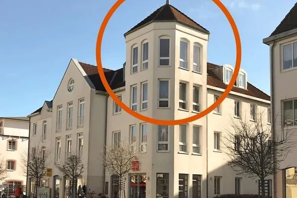 Fassade / Eingang  Turmsuite Kühlungsborn