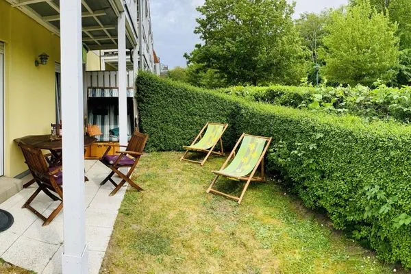 Terrasse  Villa Laura Cottage Ferienwohnung 103