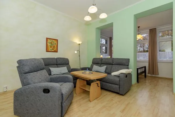 Wohnzimmer  Villa Meier Ferienwohnung 2