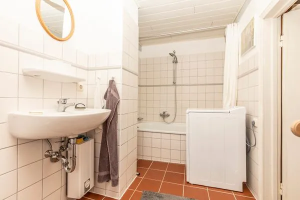 Badezimmer  Ferienhaus Häuschen im Norden